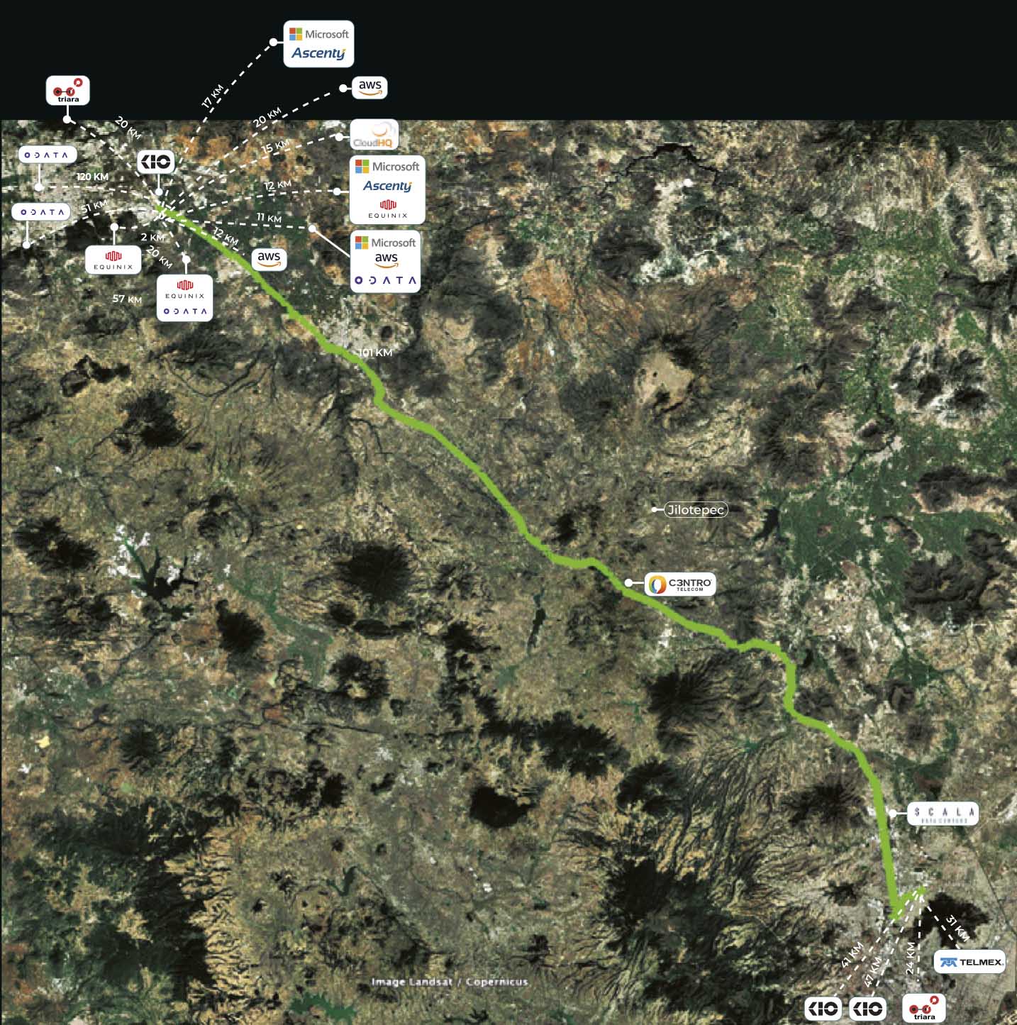 Ruta de largo recorrido corredor Querétaro